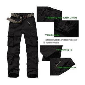 กางเกงคาร์โก้สำหรับผู้ชาย กางเกงริปสตอปกันน้ำ น้ำหนักเบา ระบายอากาศได้ดี พร้อมผ้าที่ยืดหยุ่นสำหรับงานกลางแจ้ง - Product Image 4