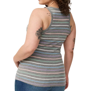 เสื้อกล้ามคอกลมลำลองสำหรับผู้หญิงไซส์ใหญ่ ผ้าเจอร์ซีย์เนื้อนุ่มพิเศษ - Product Image 3