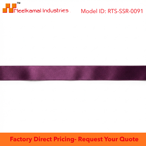 Ruban de satin violet foncé prune de 6 mm de large, simple face, 20 rouleaux x 8 mètres, pour étiquettes de cave, cadeaux de beauté, emballage floral - Product Image 6