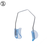 Speculum à lame en plastique solide Barraquer, à corps large, à usage unique, jetable, boîte de 10, instrument chirurgical ophtalmique pour paupières