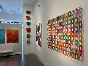 Cadena de eslabones de resina ecológica hecha a mano con diseño de búho para arte de pared y decoración del hogar - Product Image 4