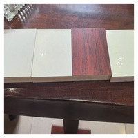 Panneau de meubles écologique WPC, panneau en mousse stratifiée haute densité 10 mm 18 mm 4*8 pieds, panneau en mousse PVC, feuille de mousse PVC pour armoire
