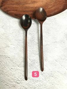 Wooden <b>Spoons</b> Hand Carved Wooden <b>Spoon</b> Wooden Cooking & <b>Serving</b> <b>Spoon</b> Kitchen Decor Minimalist wooden <b>spoon</b> Round <b>Spoon</b> - Product Image 2