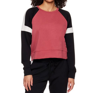 Sudadera Bordada de Algodón Premium, Cuello Redondo, Manga Larga, Estilo Casual para el Día a Día, Sudadera Lisa para Mujer - Product Image 1