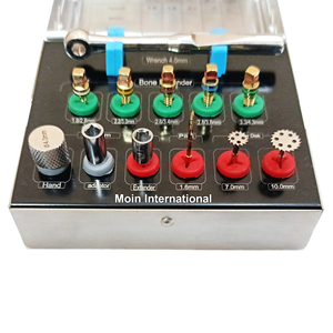 ชุดอุปกรณ์ขยายกระดูกสำหรับรากฟันเทียม 12 ชิ้น ชุดเครื่องมือขยายกระดูกสแตนเลสความแม่นยำสูง ชุดเครื่องมือสำหรับรากฟันเทียม - Product Image 2