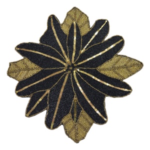 Sous-verres en verre perlé tendance, design coloré, prix abordable, à utiliser pour la décoration de table dans les maisons, les hôtels, les restaurants, les bureaux - Product Image 2