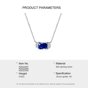 Bijoux Collier Boucles d'Oreilles de Luxe Léger S925 Sterling Silver Mothers Day Birthstone Women's Initial <span class=keywords><strong>Mom</strong></span> And Daughter Necklace - Product Image 6