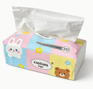 Bulk Recycled <b>Paper</b> Facial <b>Tissue</b> <b>Paper</b> 4 Ply 200 Pulls Soft Pack Biodegradable <b>Tissue</b> Supplier - Product Image 3