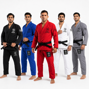 Uniforme de BJJ Personalizado para Hombre, 100% Algodón, Tejido Perlado, Kimono de Entrenamiento, Impresión por Transferencia de Calor, OEM ODM, Ropa de Artes Marciales, Jiu Jitsu - Product Image 1