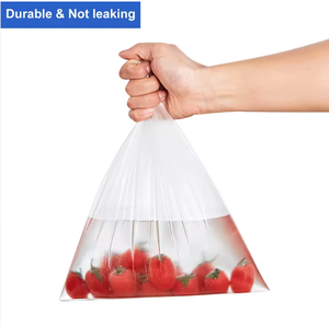 Plastic Produce <b>Bag</b> Roll Ldpe Perforatated Tear-off <b>Bags</b> with <b>Clear</b> Perforation Line for Easily - Product Image 1