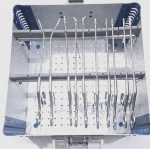 Ensemble de 10 pinces d'arthroscopie pour la chirurgie du genou en milieu hospitalier, conçues pour un accès précis aux articulations - Product Image 3