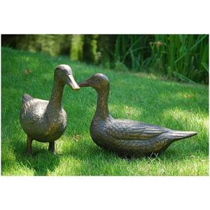 Adorno de Pato de Bronce en Oferta, Figura de Pato de Hierro Fundido Hecha a Mano, Decoración para Jardín, Césped y Patio - Product Image 4