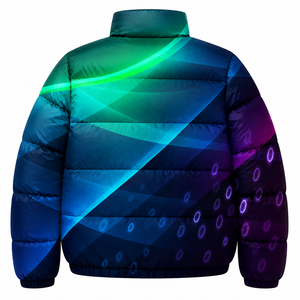 Chaqueta de Invierno Personalizada Cosh International, Chaqueta Acolchada de Alta Calidad para Hombre, Cuello Alto, Logotipo Frontal, Impermeable y Resistente al Viento - Product Image 3