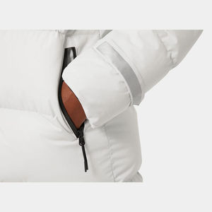 Veste matelassée tricotée personnalisée pour femme, légère, imprimée, respirante, imperméable, réversible, avec fermeture éclair, en coton, pour l'extérieur, collection automne, OEM - Product Image 5