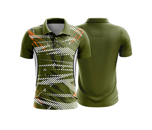 Camiseta Polo Sublimada de Alto Rendimiento Personalizada de Fábrica, Diseño Personalizado, Fabricante OEM para Hombres, Mujeres y Jóvenes, Secado Rápido, Estilo Deportivo - Product Image 4