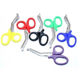 Ciseaux à pansements en acier inoxydable de qualité supérieure, certifiés CE, avec poignée multicolore, tailles personnalisées, instruments chirurgicaux de classe professionnelle - Product Image 2