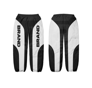 Ensemble de survêtement coupe-vent personnalisé, veste à fermeture éclair intégrale, pantalon élastique, style sportif bicolore, unisexe, vêtements d'automne pour adultes - Product Image 3