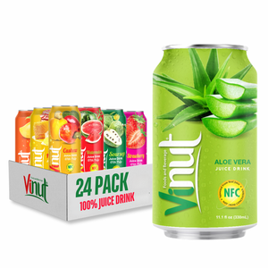 เครื่องดื่มน้ำผลไม้ว่านหางจระเข้สำหรับ vinut เครื่องดื่มปราศจากน้ำตาลเพื่อความสดชื่นพร้อมฉลากส่วนตัว - Product Image 1