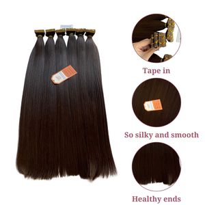 Cinta Invisible de Cutícula Virgen Remy Vietnamita en Extensiones Cabello Doble Dibujado con Cinta de Alta Calidad Cabello Humano - Product Image 2