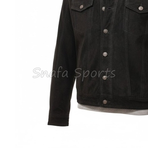 Nuevo Abrigo de Cuero Personalizado para Hombre 2026, Chaqueta de Cuero de Invierno de Alta Calidad a Precio de Mayoreo con Personalización a su Gusto - Product Image 4