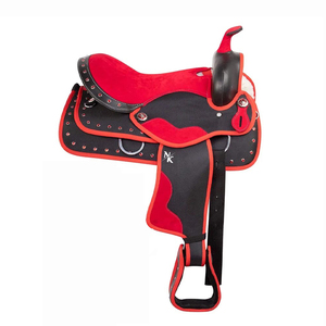 Selle de cheval en cuir occidental faite à la main de qualité supérieure, selle de ranch, selle de barrel racing, fournisseur OEM ODM, selle de randonnée - Product Image 1