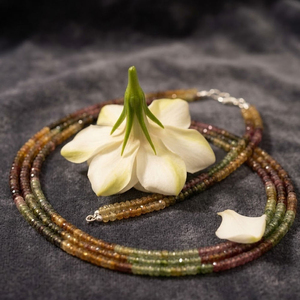 Sapphire Bead Strand for Handmade Necklace and <b>Bracelet</b> - Product Image 4