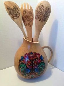 ขายดีโคมไฟน้ำเต้าศิลปะ2025: ความงามที่แกะสลักด้วยมือเพื่อบรรยากาศที่อบอุ่นคุณภาพสูง & มีเสมอ-ดอกบัวสีน้ำเงิน - Product Image 2