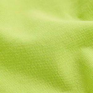 เสื้อโปโลแขนสั้นสีเขียวมะนาวสำหรับผู้ชาย สีพื้นเรียบง่าย ติดกระดุมด้านหน้า ทรงปกติ ผ้าทอออกซ์ฟอร์ด - Product Image 5