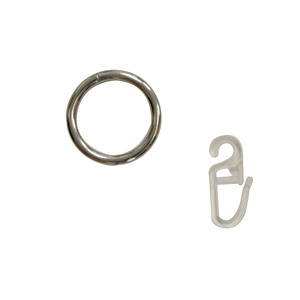 Gancho Redondo de Metal para Cortinas, Accesorios para Cortinas, Barra para Cortinas, Directo de Fábrica - Product Image 5