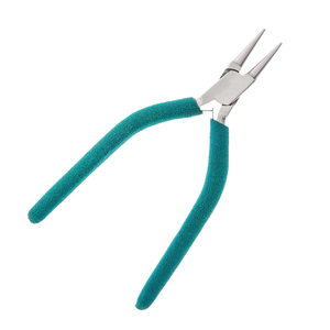 Alicates de punta de cadena de acero inoxidable de alta calidad con mango largo y agarre, alicates para reparación de joyería, alicates para fabricación de joyería con certificación CE - Product Image 2