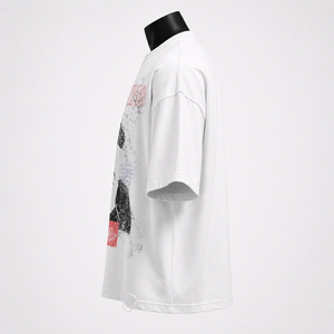 T-shirt graphique surdimensionné de qualité supérieure pour hommes, 100% coton, vêtements streetwear, fabricant - Product Image 5