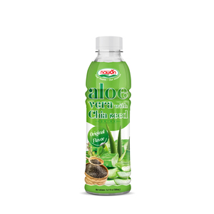 Jus d'aloe vera 500 ml avec graines de chia saveur litchi, fabricant OEM ODM, vente en gros, marque privée, approvisionnement en vrac, mondial - Product Image 3