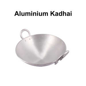 Utensilios de cocina Kadhai de aluminio - Product Image 1