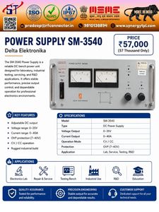 RF CONNECTOR HOUSE SM-3540 DC Power Supply Adjustable 0-35V 0-40A <b>Bench</b> Power Unit CV CC Operation Modbus PLC for Lab Testing - Product Image 1