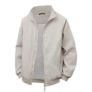 Veste coupe-vent décontractée en polyester pour homme, style moto, simple et tendance, avec fermeture éclair personnalisée, idéale pour l'automne – Produit de haute qualité - Product Image 5