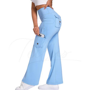 Top selling new arrival Yoga Fitness High Waisted Leggings for Women's Gym Pants Solid Color Women's Leggings for Sale - Product Image 1