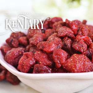 Fresas Enteras Secas con Sabor Agridulce, Sin Azúcar, Grado Premium, a Granel, Refrigerio Conservado para tus Recetas, Proceso de Secado AD - Product Image 2