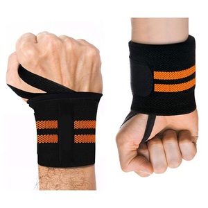 สายรัดข้อมือสำหรับออกกำลังกายพร้อมห่วงนิ้วโป้ง โลโก้สั่งทำได้ สายรัดข้อมือนีโอพรีนสำหรับผู้หญิงและผู้ชาย ยกน้ำหนัก คุณภาพสูง สำหรับกีฬากลางแจ้ง - Product Image 1