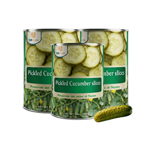 Prix d'usine, meilleure qualité, fabricant vietnamien, offre de tranches de concombre en conserve les plus vendues en vrac - Product Image 1