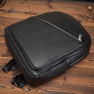 กระเป๋าเป้สะพายหลังกันน้ำ หนังแท้ ป้องกันการโจรกรรม สไตล์วินเทจ สำหรับใส่แล็ปท็อป ขนาดมาตรฐาน 20-35 ลิตร รุ่น Unisex LBP-0328 - Product Image 6