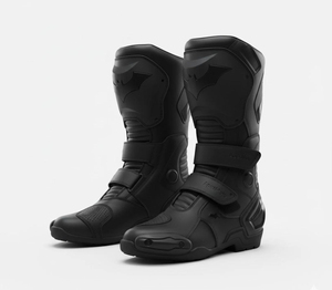 Traje de Motocicleta de Neopreno Negro de Manga Larga para Hombre, Resistente al Viento, para Todas las Estaciones, Ropa de Carreras - Product Image 3
