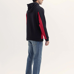 Sweat à capuche zippé pour homme de haute qualité, avec imprimé, en polyester/coton, respirant et à séchage rapide, personnalisable - Product Image 3