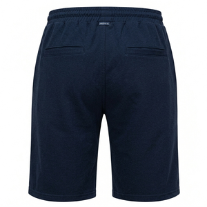 Conjunto de camiseta y pantalones cortos de verano para hombre con bloques de color, cuello redondo, tejido, ropa deportiva informal transpirable, conjunto al por mayor para hombre - Product Image 6