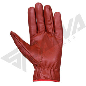 Gants de conduite en cuir de daim véritable pour homme, unisexes, de luxe, personnalisés, compatibles avec les écrans tactiles, pour moto et voiture, mode hiver, vente en gros - Product Image 5