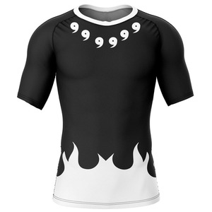 Camiseta Deportiva de Compresión para Hombre, Corte Ajustado, Cuello Redondo, Transpirable, Secado Rápido, Poliéster y Elastano, para Gimnasio y Fitness - Product Image 1