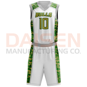 Conjunto de Uniforme de Baloncesto para Hombre de Alta Calidad, Ligero, Transpirable, de Secado Rápido, Antibacterial, Jersey y Pantalones Cortos de Poliéster, Diseño Personalizado - Product Image 2