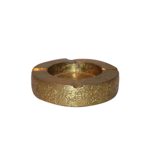 Solid Heavy-Duty Brass <b>Ashtray</b> with Luxury Design Classic Rose Design Easy Clean and Removable At Wholesale Price - Product Image 5