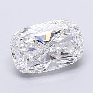 Pierre cultivée en laboratoire CVD de qualité VS2, finition excellente, pour usage en joaillerie, élégante, 1,48 carat, forme coussin longue, diamant non monté, couleur D. - Product Image 2