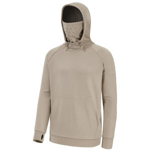 Fabricant OEM ODM, logo personnalisé, sweat à capuche double couche pour homme, tissu épais, chaud, hiver, 100% coton, uni, streetwear décontracté - Product Image 1
