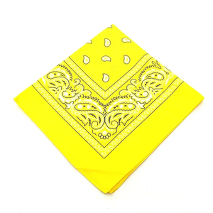 Pañuelos de Algodón Cuadrados Multicolor con Estampado Paisley, Serigrafiados, Diseño Personalizado, para Uso en las Cuatro Estaciones - Product Image 2